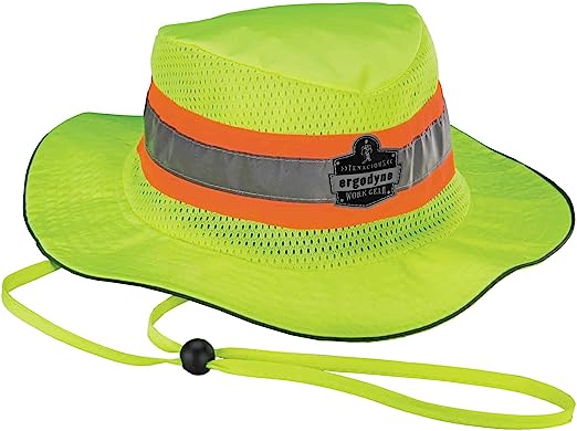 HANGER HAT LIME HI-VIS HANGER HAT LIME HI-VIS